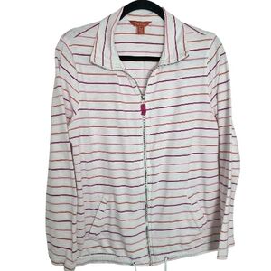 Tommy Bahama Sports Zip Up Jacket Size Medium